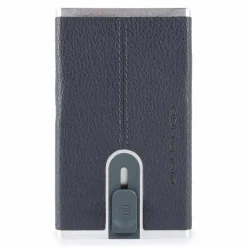 Piquadro Black Square Kreditkartenetui RFID Leder 6 cm
