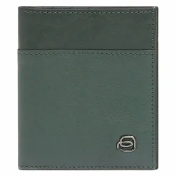 Best Piquadro Black Square Kreditkartenetui RFID Schutz Leder 9 cm green