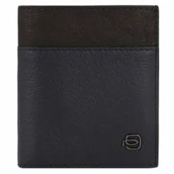 Piquadro Visitenkartenetuis<Black Square Kreditkartenetui RFID Schutz Leder 9 cm blue-dark brown