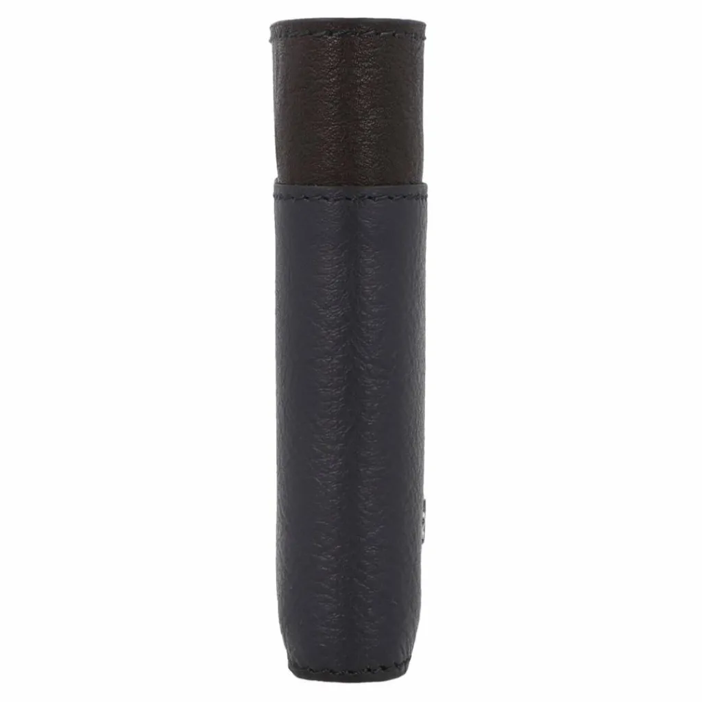 Piquadro Visitenkartenetuis<Black Square Kreditkartenetui RFID Schutz Leder 9 cm blue-dark brown