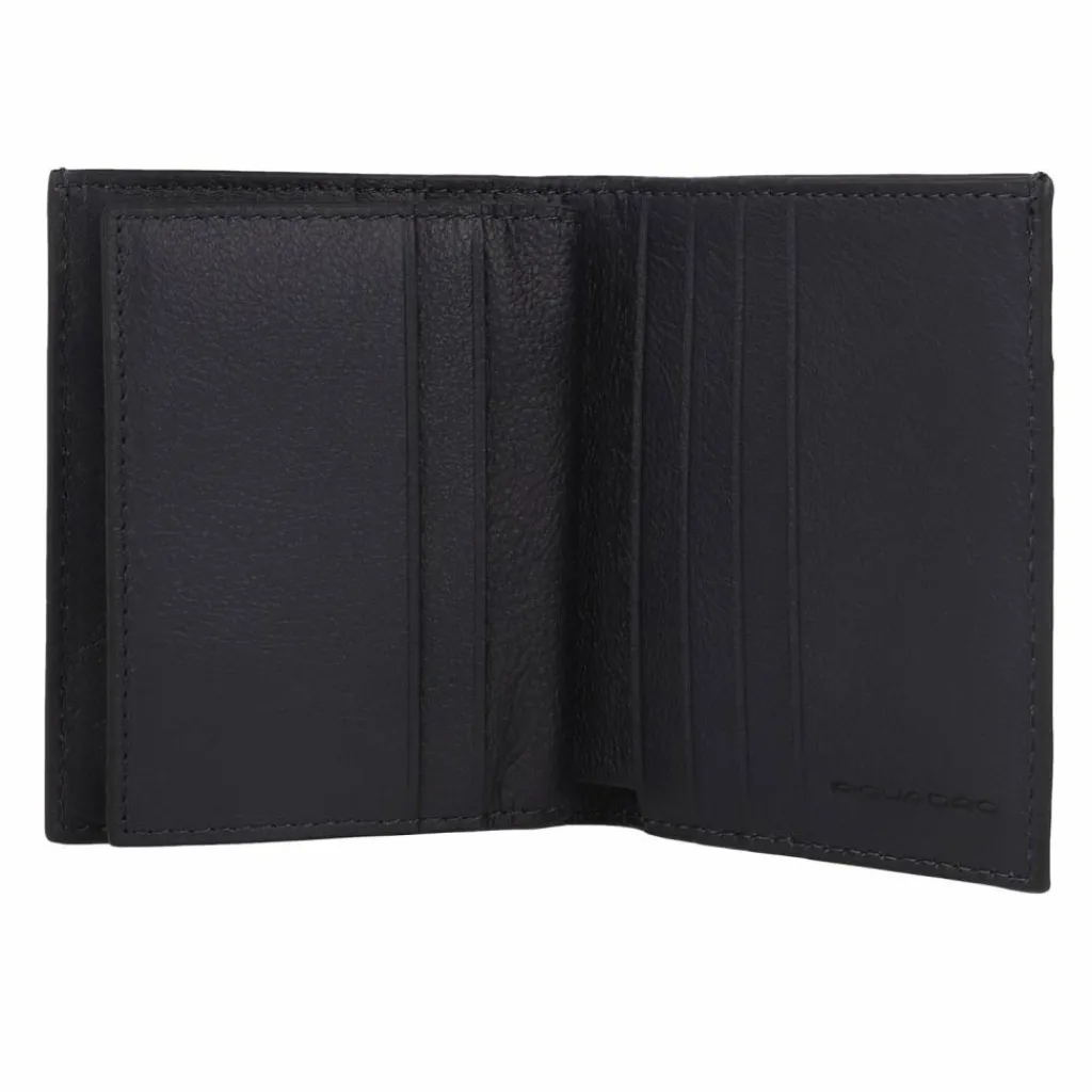 Piquadro Visitenkartenetuis<Black Square Kreditkartenetui RFID Schutz Leder 9 cm blue-dark brown