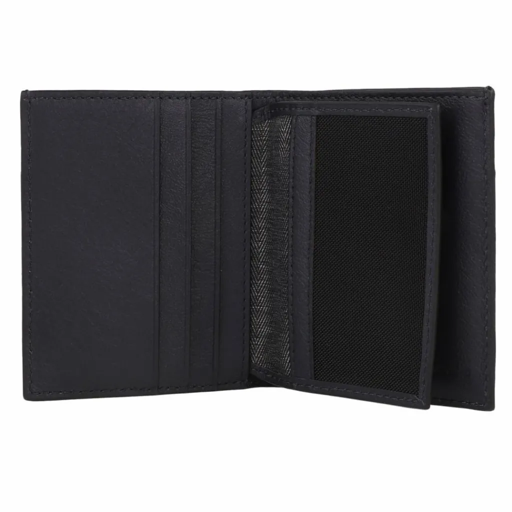 Piquadro Visitenkartenetuis<Black Square Kreditkartenetui RFID Schutz Leder 9 cm blue-dark brown
