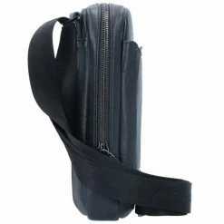 Piquadro Black Square Umhängetasche Leder 17 cm