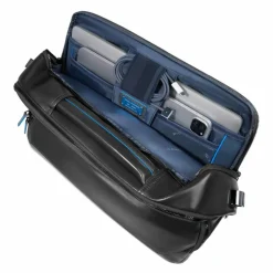 Piquadro Laptoptaschen|Aktentaschen<Blue Square Aktentasche Leder 39 cm Laptopfach black