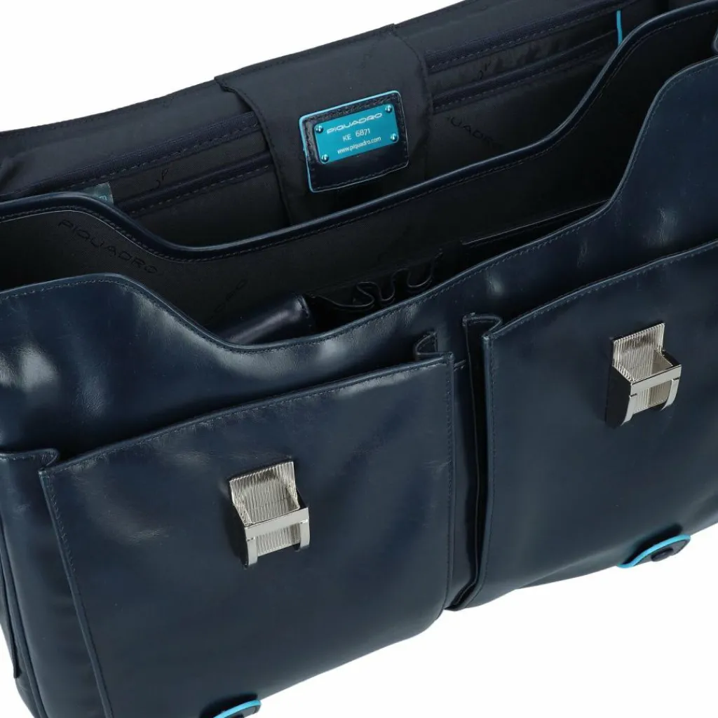Piquadro Blue Square Aktentasche Leder 43 cm Laptopfach
