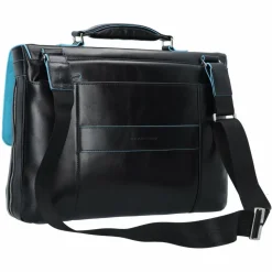 Piquadro Laptoptaschen|Aktentaschen<Blue Square Aktentasche II Leder 40 cm Laptopfach black