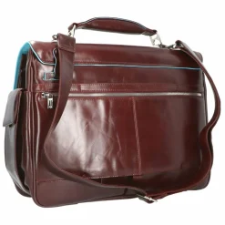 Best Piquadro Blue Square Aktentasche I Leder 44 cm Laptopfach mahagonibraun
