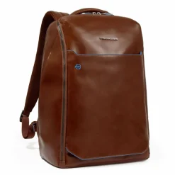 Piquadro Blue Square Business-Rucksack Leder 42 cm Laptopfach