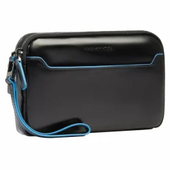 Piquadro Blue Square Clutch Geldbörse Leder 21 cm black