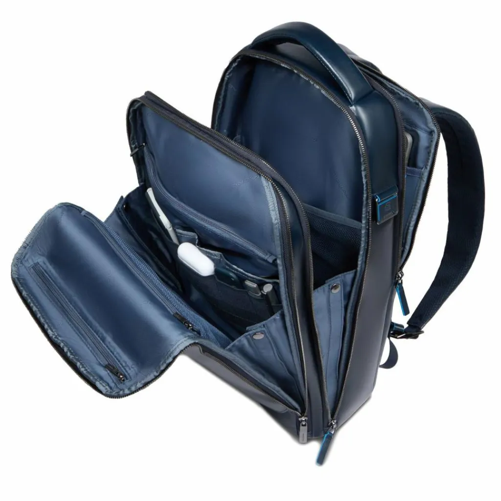 Piquadro Square Daypack Leder 42 cm Laptopfach