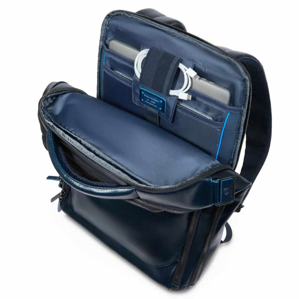 Piquadro Square Daypack Leder 42 cm Laptopfach