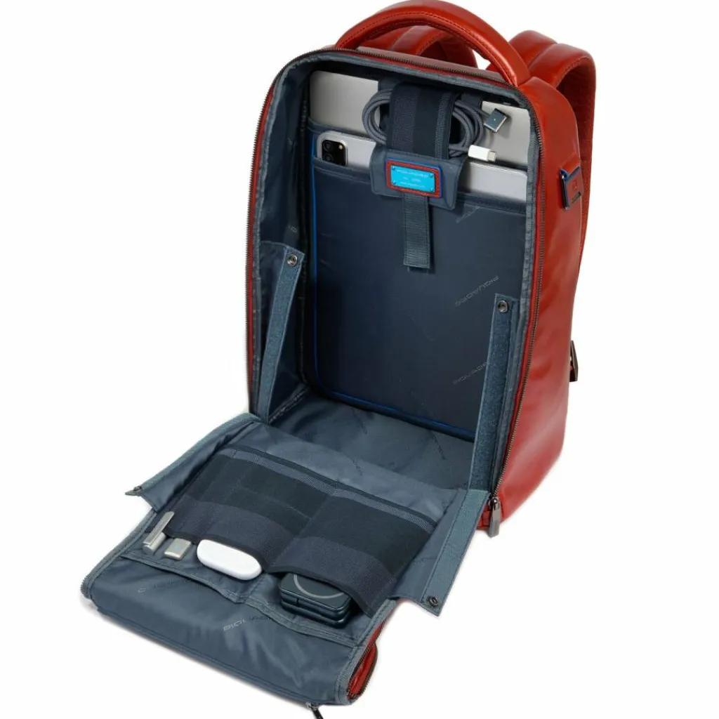 Piquadro Blue Square Daypack Leder 29 cm Laptopfach