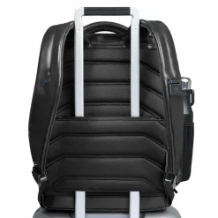 Piquadro Lederrucksäcke|Daypacks<Blue Square Daypack Leder 42 cm Laptopfach black