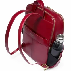 Piquadro Blue Square Daypack RFID Schutz Leder 37 cm Laptopfach