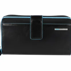 Damen Piquadro Blue Square Geldbörse RFID Leder 17,5 cm