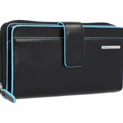 Damen Piquadro Blue Square Geldbörse RFID Leder 17,5 cm