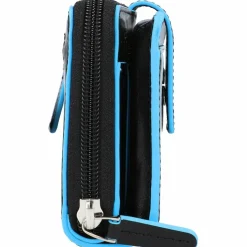 Damen Piquadro Blue Square Geldbörse RFID Leder 17,5 cm