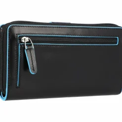 Damen Piquadro Blue Square Geldbörse RFID Leder 17,5 cm