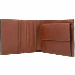 Piquadro Herrengeldbörsen Querformat<Blue Square Geldbörse Leder 12 cm cuoio tabacco