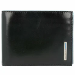 Piquadro Herrengeldbörsen Querformat<Blue Square Geldbörse Leder 12,5 cm black