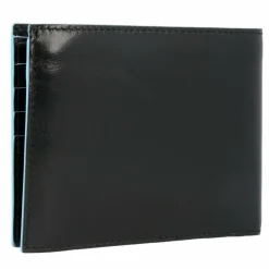 Piquadro Herrengeldbörsen Querformat<Blue Square Geldbörse Leder 12,5 cm black