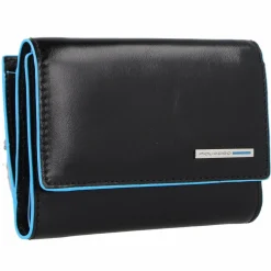 Piquadro Blue Square Geldbörse RFID Leder 12 cm black