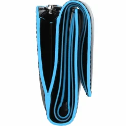 Piquadro Blue Square Geldbörse RFID Leder 12 cm black