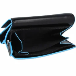 Piquadro Blue Square Geldbörse RFID Leder 12 cm black