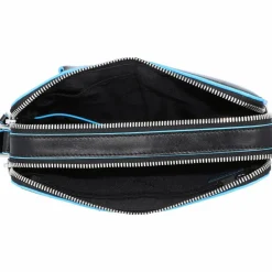 Herren Piquadro Blue Square Handgelenktasche Leder 21 cm