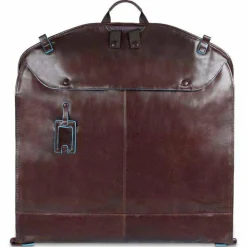 Clearance Piquadro Blue Square Kleidersack Leder 55 cm mahagonibraun