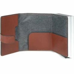 Piquadro Visitenkartenetuis<Blue Square Kreditkartenetui RFID Leder 7 cm cuoio tabacco