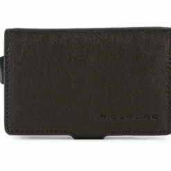 Hot Piquadro Blue Square Kreditkartenetui RFID Leder 7 cm dark brown