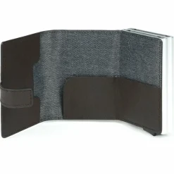 Hot Piquadro Blue Square Kreditkartenetui RFID Leder 7 cm dark brown