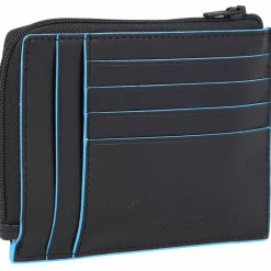Clearance Piquadro Blue Square Kreditkartenetui RFID Leder 12 cm black
