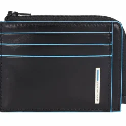 Piquadro Visitenkartenetuis<Blue Square Kreditkartenetui RFID Leder 11 cm black