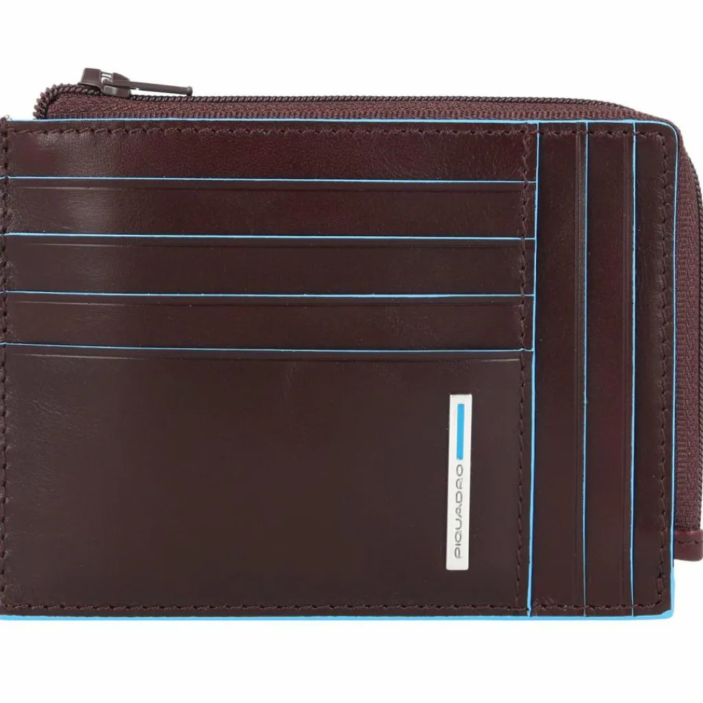 Piquadro Visitenkartenetuis<Blue Square Kreditkartenetui RFID Leder 12 cm mahogany