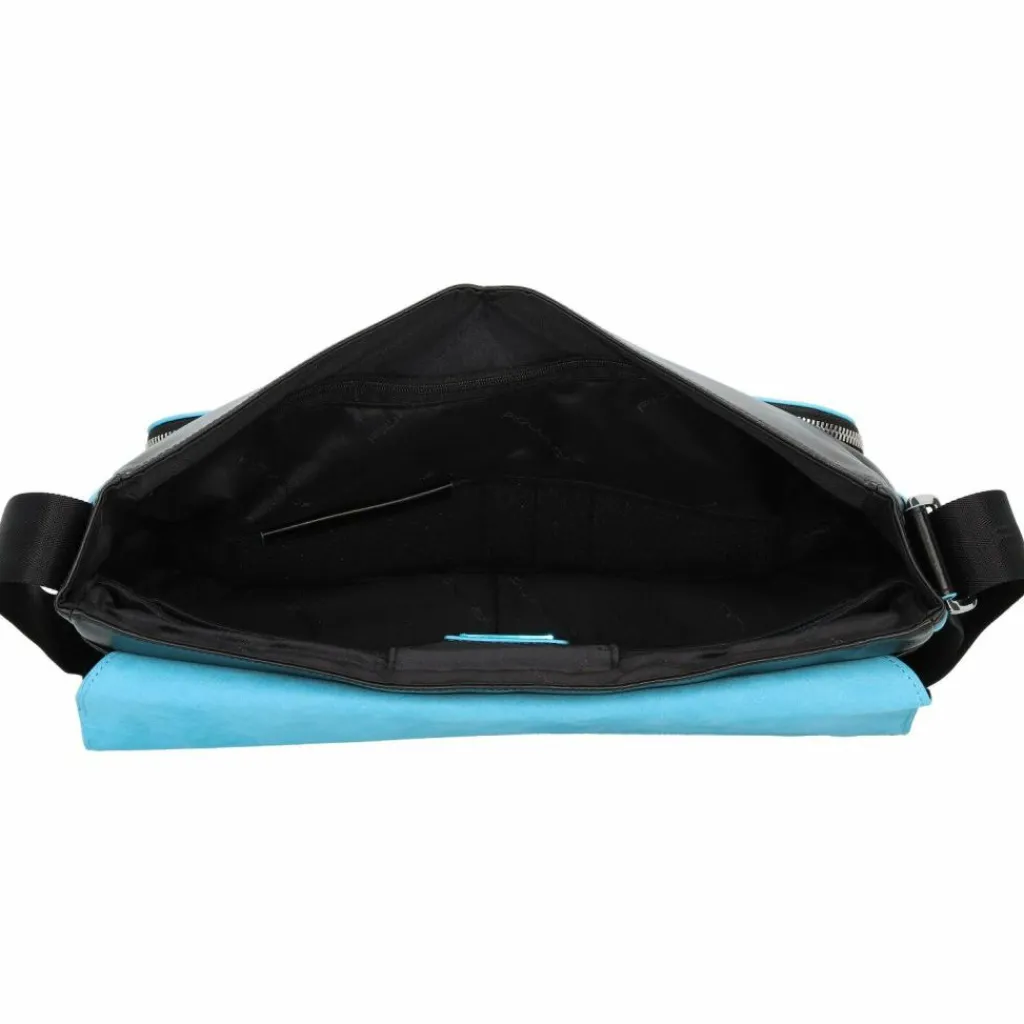 Piquadro Blue Square Messenger Leder 37 cm Laptopfach
