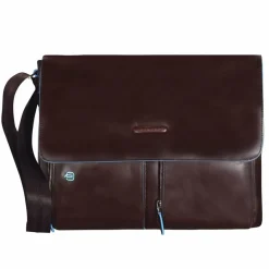 Online Piquadro Blue Square Messenger Leder 37 cm Laptopfach mahagonibraun