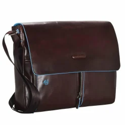 Online Piquadro Blue Square Messenger Leder 37 cm Laptopfach mahagonibraun