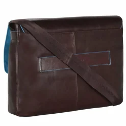 Online Piquadro Blue Square Messenger Leder 37 cm Laptopfach mahagonibraun