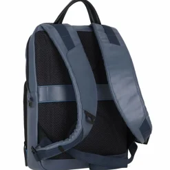 New Piquadro Blue Square Revamp Rucksack RFID Leder 42 cm Laptopfach blu-blu