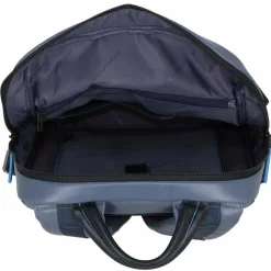 New Piquadro Blue Square Revamp Rucksack RFID Leder 42 cm Laptopfach blu-blu