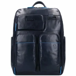 Piquadro Blue Square Revamp Rucksack RFID Leder 42 cm Laptopfach