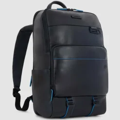 Piquadro Square Revamp Business-Rucksack RFID Schutz Leder 43 cm Laptopfach