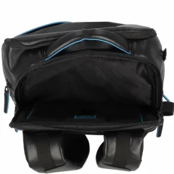 Piquadro Lederrucksäcke|Business-Rucksäcke<Blue Square Revamp Business-Rucksack Leder 41 cm Laptopfach black