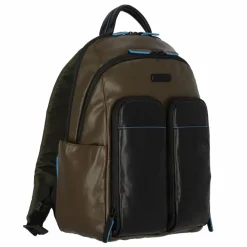 Piquadro Blue Square Revamp Rucksack RFID Leder 39 cm Laptopfach