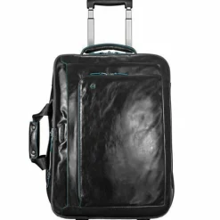 Piquadro Blue Square 2-Rollen Businesstrolley Leder 51 cm Laptopfach