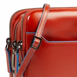 Piquadro Umhängetaschen<Blue Square Umhängetasche Leder 23 cm rust