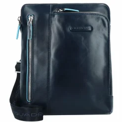 Piquadro Blue Square Umhängetasche Leder 21 cm