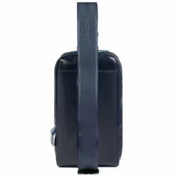 Piquadro Blue Square Umhängetasche Leder 28 cm